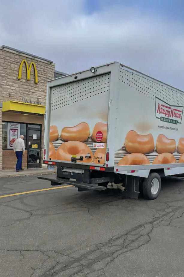 McDonald's and Krispy Kreme Doughnuts Together