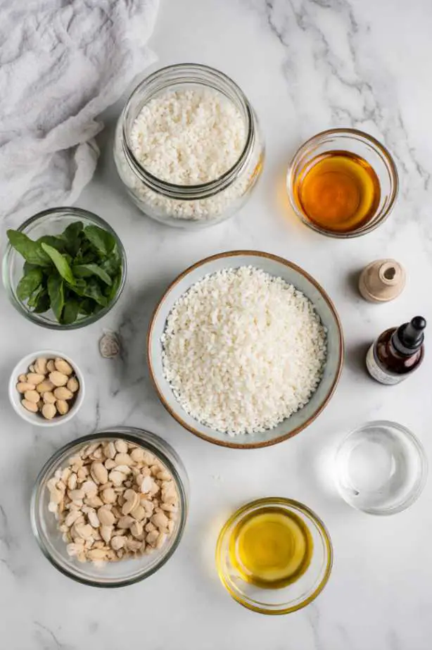 Homemade Rice Glow Drops Serum with Rice Water and Aloe